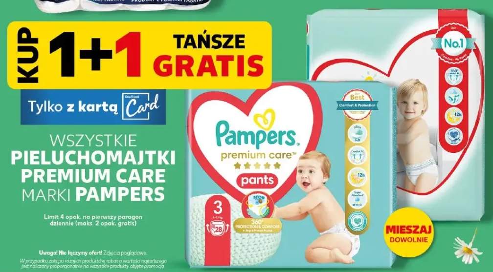 Pieluchomajtki premium care pants