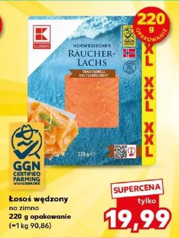 Łosoś wędzony na zimno