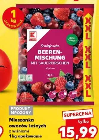 Mieszanka owoców leśnych z wiśniami