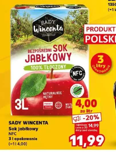 Sok jabłkowy NFC