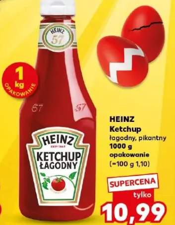 Ketchup łagodny, pikantny