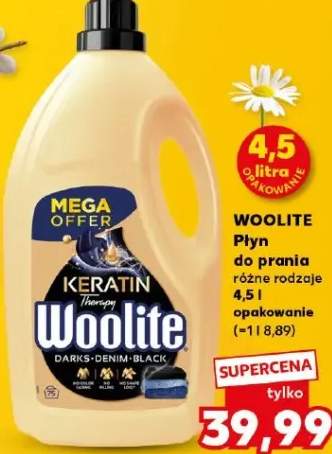 Płyn do prania różne rodzaje Keratin Therapy Woolite Darks-Denim-Black