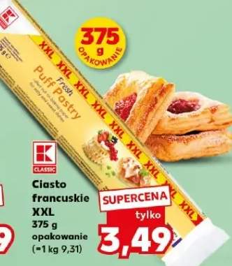 Ciasto francuskie XXL