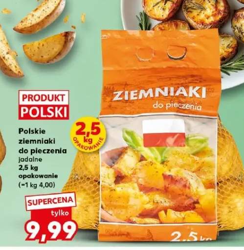 Polskie ziemniaki do pieczenia jadalne