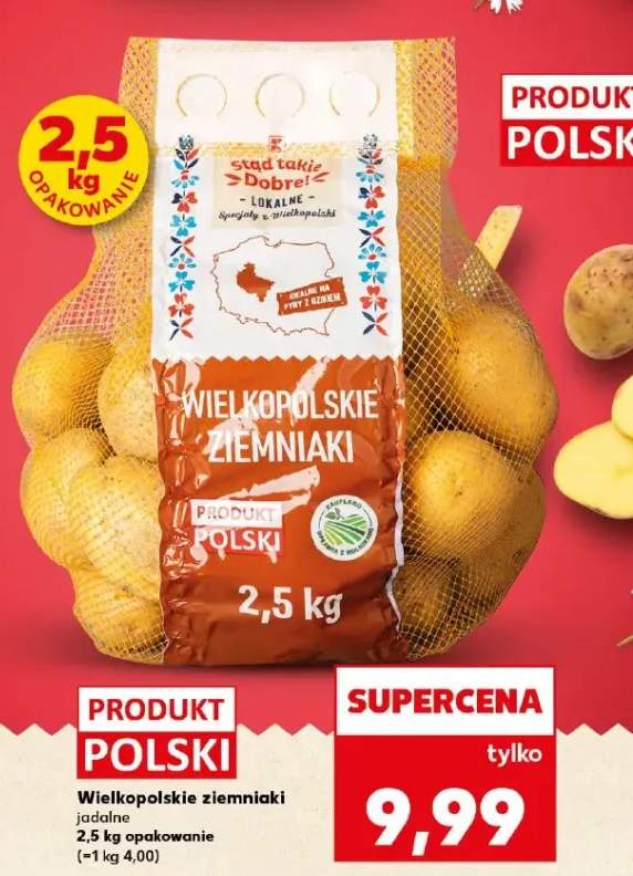 Wielkopolskie ziemniaki jadalne