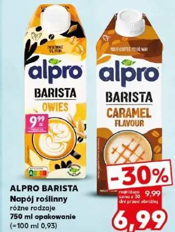 Napój roślinny różne rodzaje 750ml opakowanie