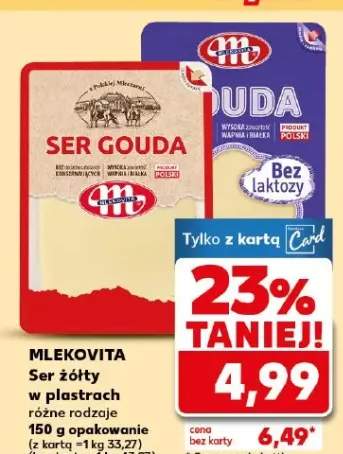 Ser żółty w plastrach różne rodzaje