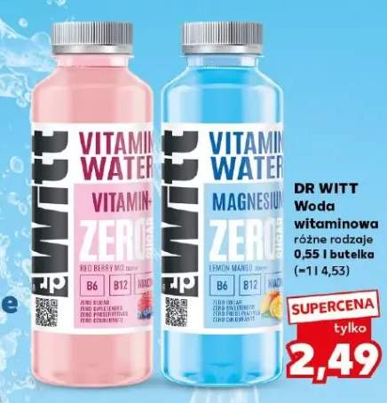 Woda witaminowa różne rodzaje