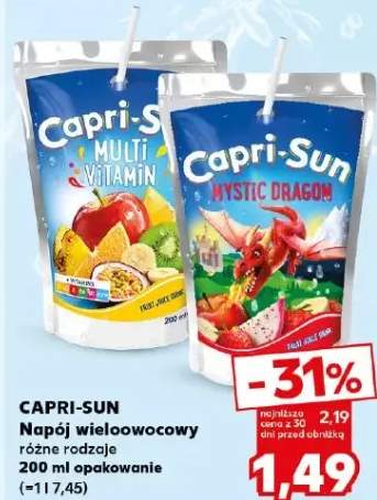 Napój wieloowocowy różne rodzaje