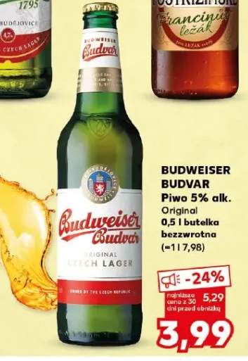 Piwo 5% alk. Original bezzwrotna