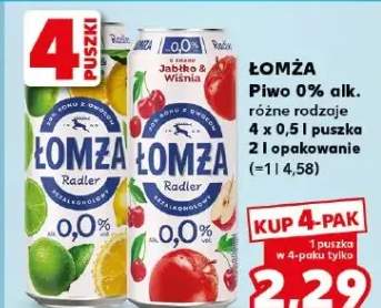 Piwo 0% alk. różne rodzaje