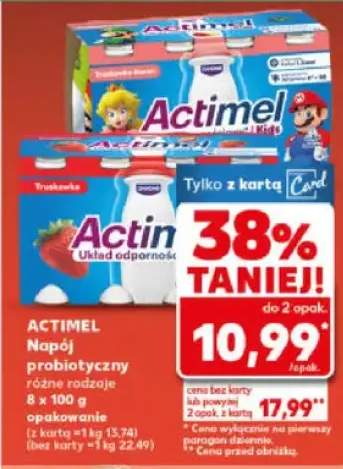 Napój mleczny probiotyczny różne rodzaje