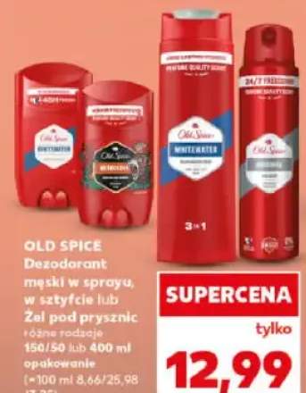 Dezodorant męski w sprayu, w sztyfcie lub żel pod prysznic różne rodzaje