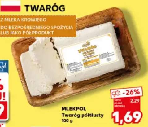 Twaróg półtłusty