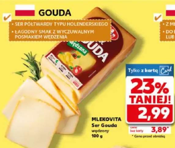 Ser Gouda wędzony