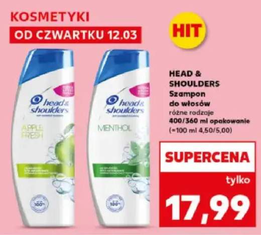 Szampon do włosów Menthol