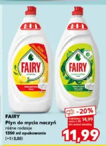 Płyn do mycia naczyń różne rodzaje 1350ml opakowanie