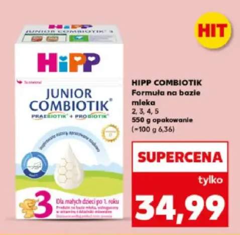 Formuła na bazie mleka 2, 3, 4, 5 550g opakowanie