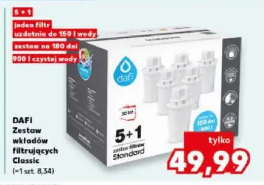 Zestaw wkładów filtrujących Classic