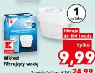 Wkład filtrujący wodę