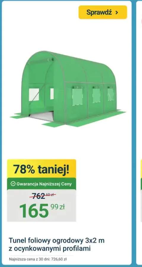 tunel foliowy