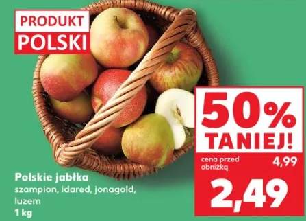 Jabłka szampion, idared, jonagold, luzem