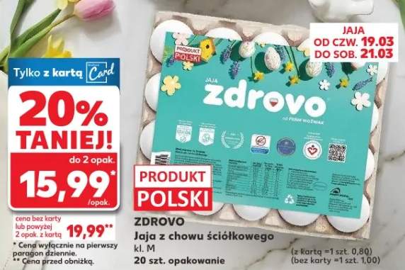 Jaja z chowu ściółkowego kl. M