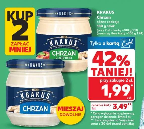 Chrzan różne rodzaje