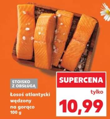 Łosoś atlantycki wędzony na gorąco