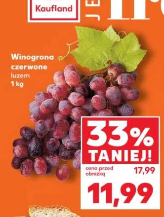 Winogrona czerwone luzem