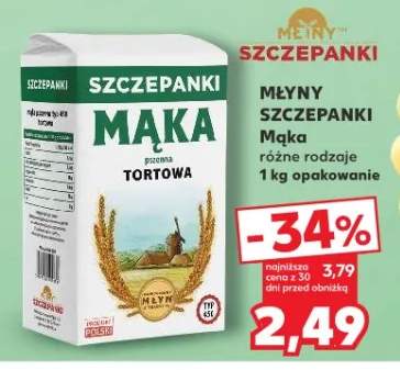 Mąka różne rodzaje