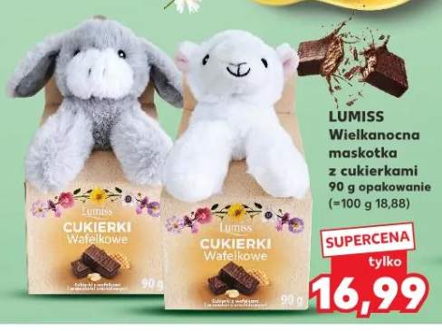 Wielkanocna maskotka z cukierkami