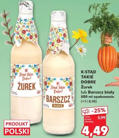 Żurek lub Barszcz biały