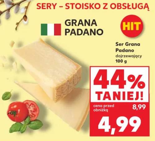 Ser Grana Padano dojrzewający