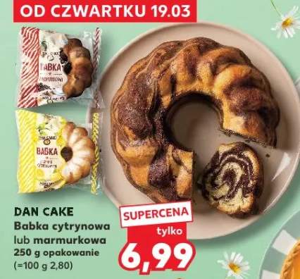 Babka cytrynowa lub marmurkowa