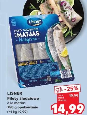 Filety śledziowe à la matjas klasyczne