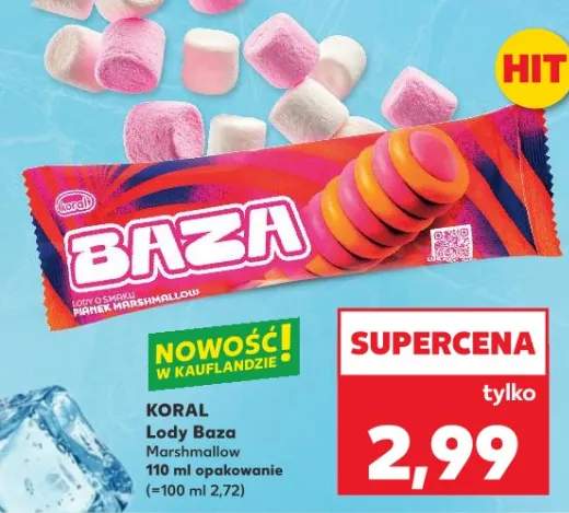 Lody Baza Marshmallow