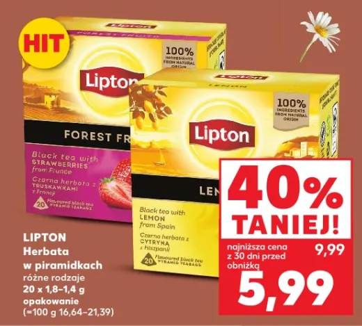 Herbata w piramidkach różne rodzaje