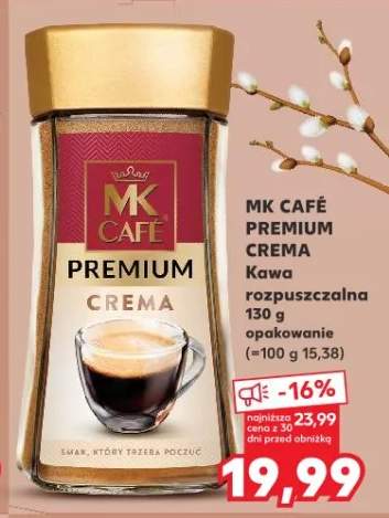 Kawa rozpuszczalna Premium Crema