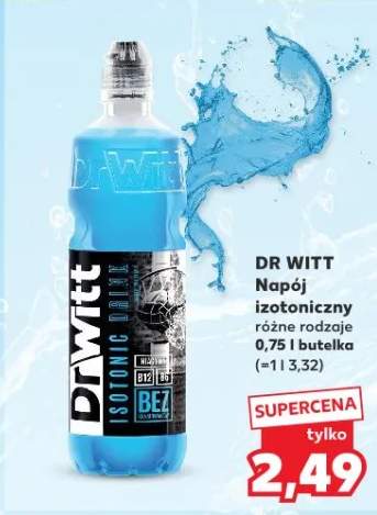 Napój izotoniczny różne rodzaje