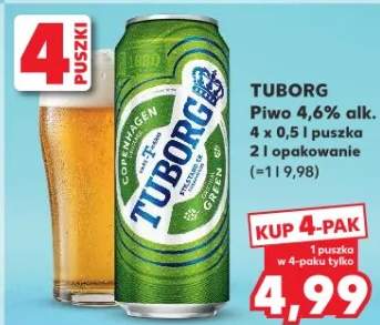 Piwo 4,6% alk.