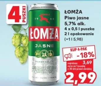 Piwo jasne 5,7% alk.