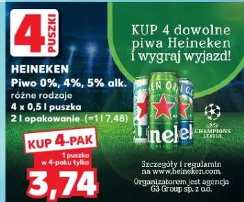 Piwo 0%, 4%, 5% alk. różne rodzaje