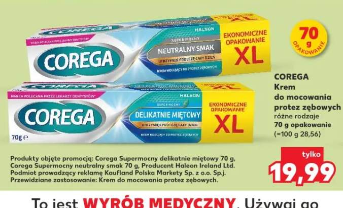 Krem do mocowania protez zębowych