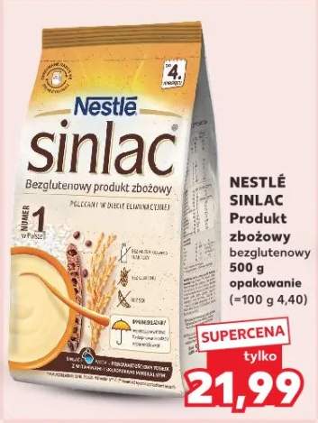 Produkt zbożowy bezglutenowy Sinlac