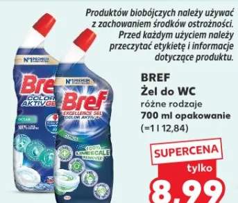 Żel do WC różne rodzaje