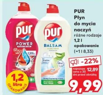 Płyn do mycia naczyń różne rodzaje Pur