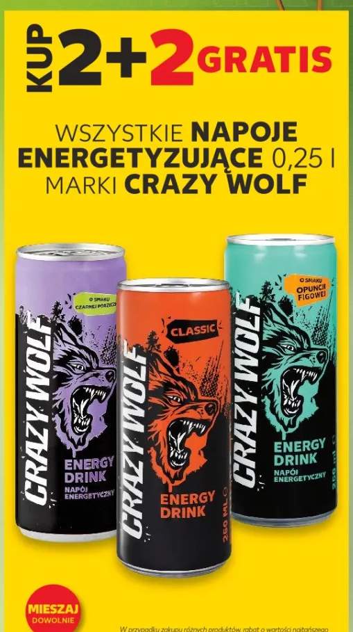 Napój energetyzujący