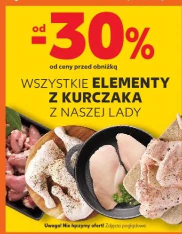 Elementy z kurczaka z naszej lady