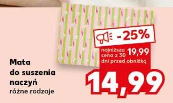 Mata do suszenia naczyń różne rodzaje